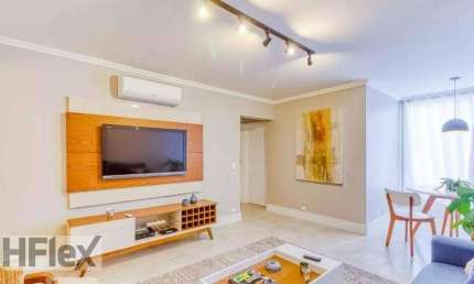Apartamento com 2 dormitórios para alugar, 76 m² por R$ 8.037,00/mês - Moema - São Paulo/SP