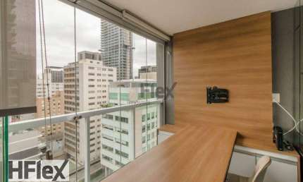 Apartamento com 1 dormitório para alugar, 28 m² por R$ 3.623,48/mês - Jardim Paulistano - São Paulo/SP