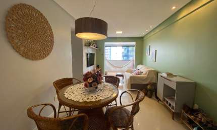 LINDO APARTAMENTO 2/4 COMESCRITÓRIO NASCENTE NO CONDOMÍNIO RECANTO DAS GAIVOTAS - IMBUÍ