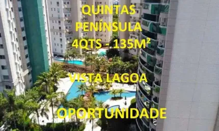 Apartamento com 4 quartos à venda na Rua Jacarandás da Península, 1145, Barra da Tijuca, Rio de Janeiro