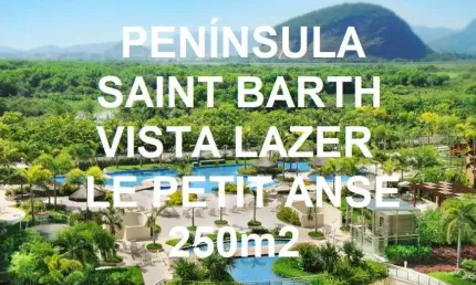 Península saint barth edifício le petit anse - 250m2 com vistão prazeroso para o lazer !
