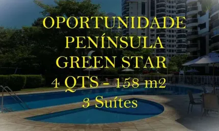 Apartamento para venda possui 158 metros quadrados com 4 quartos