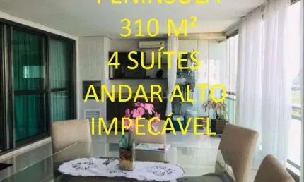 Apartamento com 4 quartos à venda na Avenida Flamboyants da Península, 155, Barra da Tijuca, Rio de Janeiro