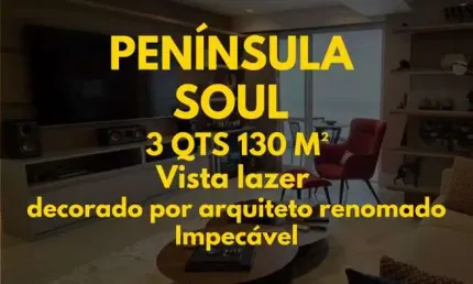 Apartamento para venda com 130 metros quadrados com 3 quartos