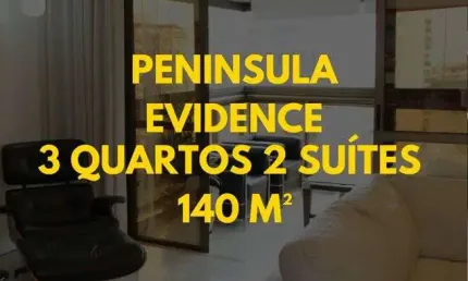 Apartamento para venda com 140 metros quadrados com 3 quartos