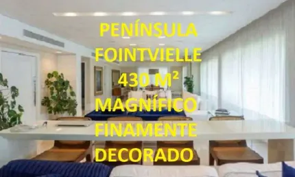 Apartamento para venda possui 429 metros quadrados com 4 quartos