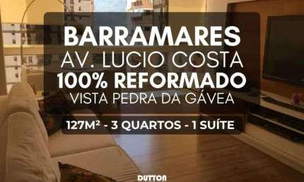 Imóvel para venda possui 127 metros quadrados com 3 quartos em Barra da Tijuca - Rio de Janeiro - RJ