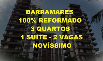 PRAIA DA BARRA BARRAMARES 3 QUARTOS NOVÍSSIMO E TODO REFORMADO