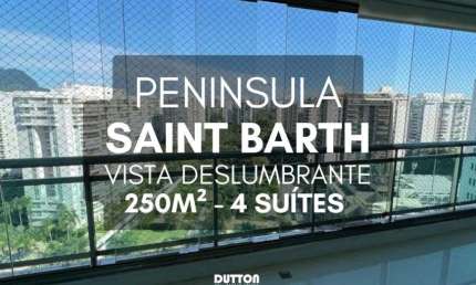 Imóvel para venda possui 250 metros quadrados com 4 quartos em Barra da Tijuca - Rio de Janeiro - RJ