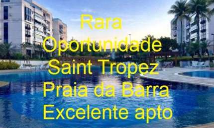 RARA OPORTUNIDADE - SAINT TROPEZ - PRAIA DA BARRA - AVENIDA LÚCIO COSTA