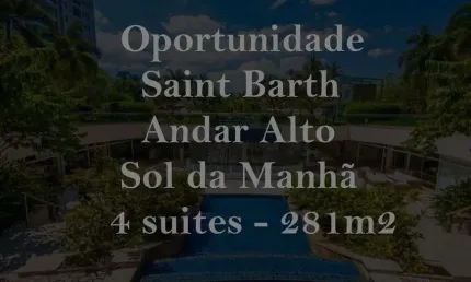 Peninsula saint barth, 281m², andar alto, sol da manhã.
