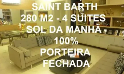 Apartamento para venda com 280 metros quadrados com 4 quartos