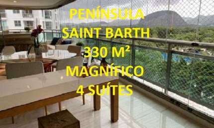 Apartamento para venda tem 330 metros quadrados com 4 quartos