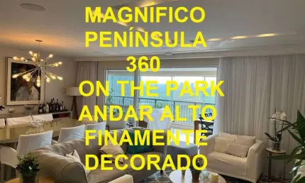 Península 360º On The Park – Barra da Tijuca – Lindo apartamento com 192,00 m², 4 suítes