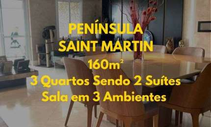 Apartamento para venda com 160 metros quadrados com 3 quartos