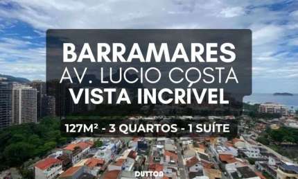 Imóvel para venda com 127 metros quadrados com 3 quartos em Barra da Tijuca - Rio de Janeiro - RJ