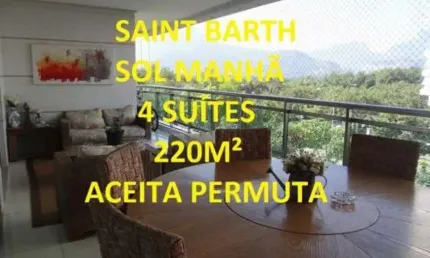 Apartamento com 4 quartos à venda na Avenida Flamboyants da Península, 155, Barra da Tijuca, Rio de Janeiro