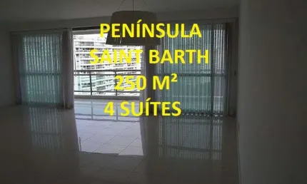 Apartamento com 4 quartos à venda na Avenida Flamboyants da Península, 155, Barra da Tijuca, Rio de Janeiro