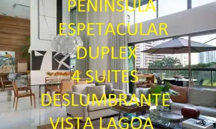 Apartamento com 4 quartos à venda na Avenida Flamboyants da Península, 1100, Barra da Tijuca, Rio de Janeiro