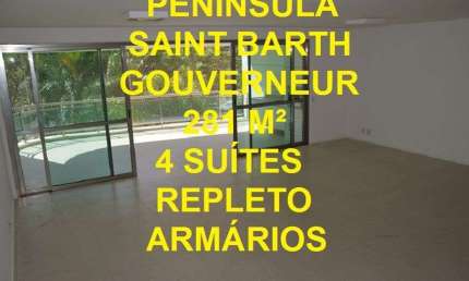 Apartamento com 4 quartos à venda na Avenida Flamboyants da Península, 155, Barra da Tijuca, Rio de Janeiro