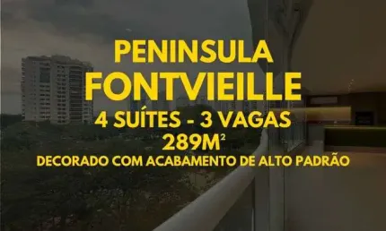 Apartamento para venda com 289 metros quadrados com 4 quartos