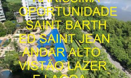 Saint Barth Península - Raríssima Oportunidade no Saint Jean - Andar alto - vistão lazer e lagoa,
