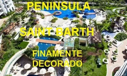 Península saint barth | apartamento com 310 m² e 4 suítes