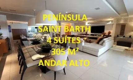 Apartamento com 4 quartos à venda na Avenida Flamboyants da Península, 155, Barra da Tijuca, Rio de Janeiro