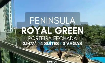 Imóvel para venda possui 254 metros quadrados com 4 quartos em Barra da Tijuca - Rio de Janeiro - RJ