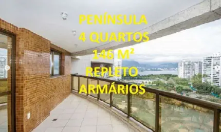 Peninsula evidence. excelente apartamento de 4 quartos