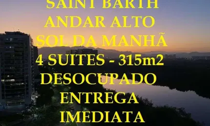 Apartamento com 4 quartos à venda na Avenida Flamboyants da Península, 155, Barra da Tijuca, Rio de Janeiro