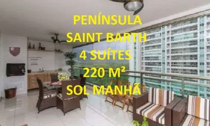 Apartamento com 4 quartos à venda na Avenida Flamboyants da Península, 155, Barra da Tijuca, Rio de Janeiro
