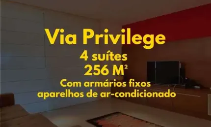 Apartamento para venda com 256 metros quadrados com 4 quartos