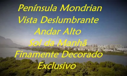 MONDRIAN PENÍNSULA - 375 M ²- Excelente apartamento em lámina, andar alto, sol da manhã