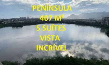 Apartamento para venda possui 407 metros quadrados com 5 quartos