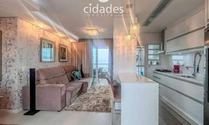 Apartamento à venda semimobiliado de 3 quartos com 2 vagas de garagem no bairro Ipiranga, São José