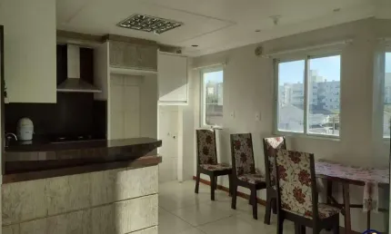 Apartamento à venda semimobiliado de 2 dormitórios com 1 vaga de garagem para venda no bairro Areias, São José
