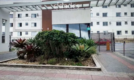 Apartamento para venda de 2 quartos com garagem no bela vista, palhoça