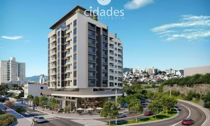 Lançamento no estreito, apartamentos na planta de 1 e 2 dormitórios próximo a ponte hercílio luz junto ao centro