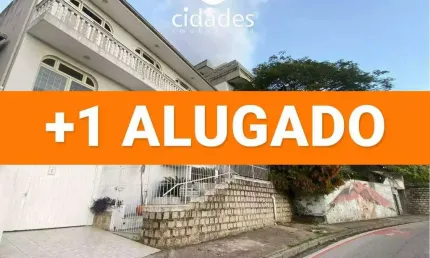 Aluguel de casa na prainha, bairro josé mendes, próximo ao centro de florianópolis, 3 quartos com garagem com vista livre
