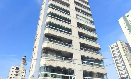Apartamento 2 dormitórios para Venda em Praia Grande, Guilhermina, 2 dormitórios, 1 suíte, 2 banheiros, 1 vaga