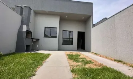 Casa para Venda em Campo Grande, Residencial Figueiras do Parque, 2 dormitórios, 1 suíte, 1 banheiro, 1 vaga