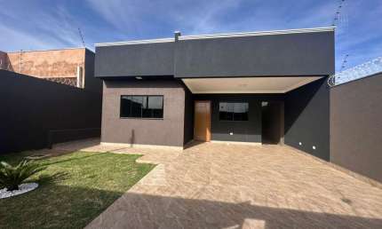 Casa para Venda em Campo Grande, Residencial Figueiras do Parque, 3 dormitórios, 1 suíte, 2 banheiros, 3 vagas
