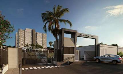 Apartamento para Venda em Campo Grande, Monte Castelo, 2 dormitórios, 1 suíte, 2 banheiros, 1 vaga