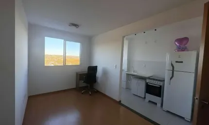 Apartamento para locação em campo grande, residencial novo seminário, 2 dormitórios, 1 banheiro