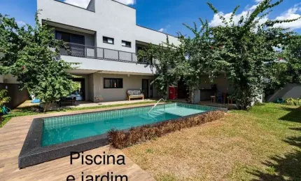 Casa em condomínio a venda em jundiaí - reserva da serra - 8 vagas - vista para o lago