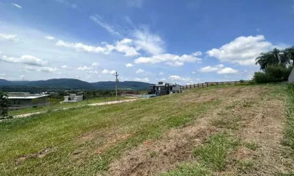Terreno de condomínio em jundiaí/itupeva - terras da alvorada - linda vista para a serra
