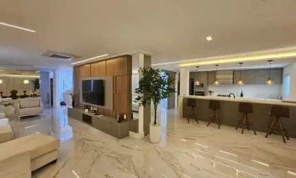CASA EM CONDOMÍNIO A VENDA NO PORTAL DO PARAÍSO II - 4 SUÍTES - MOBILIADA