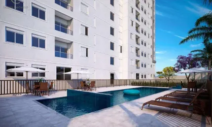 Apartamento à venda em Londrina, Gleba Fazenda Palhano, com 2 quartos, com 46 m²