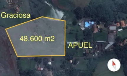 Terreno à venda em Londrina, Vivendas do Arvoredo, com 48600 m²